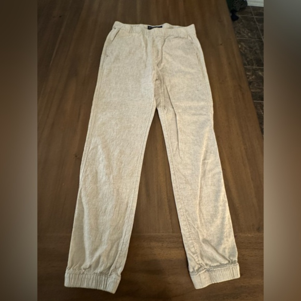 Abercrombie & Fitch Linen Cotton Blend Joggers Size Small